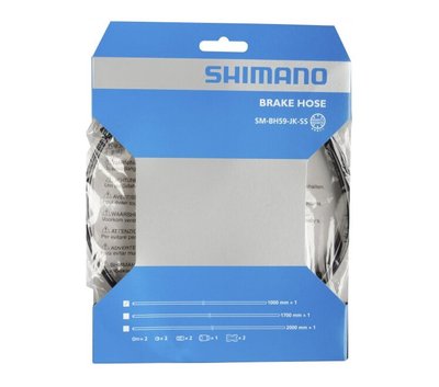 Гідролінія Shimano SM-BH59 для диск гальм, 1000мм з комплектом з'єднання, чорн (4524667688297)
