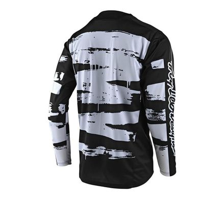 Велоджерсі дитяче TLD Sprint Jersey, Brushed Black/White, XL (324895005)