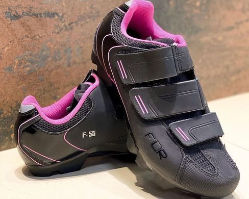 Велосипедні туфлі МТБ FLR F-55, neon pink, 36 (F55NP36)