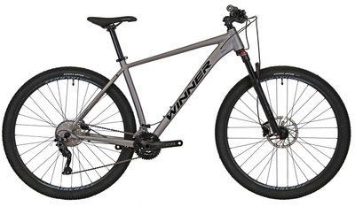 Велосипед гірський Winner Solid WRX 29" Grey Matt, L (WNR 24-204)