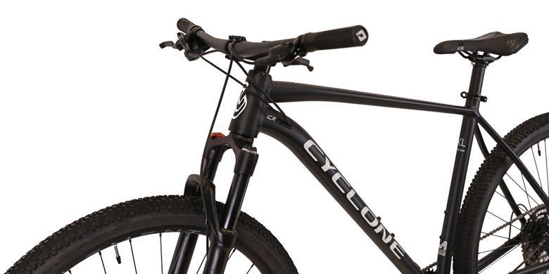 Велосипед гірський Cyclone AX 29", 2025, Black Matt, L (25-130)