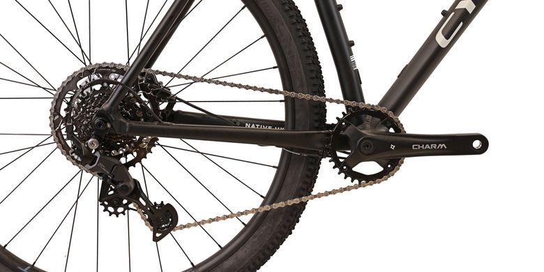 Велосипед гірський Cyclone AX 29", 2025, Black Matt, L (25-130)