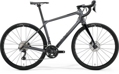Велосипед гравійний MERIDA SILEX 7000, MATT DARK SILVER(GLOSSY BLACK), L (A62211A 03499)