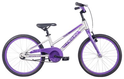 Велосипед дитячий 20" Apollo NEO girls Brushed Alloy / Lavender / Purple Fade (SKD-85-57)