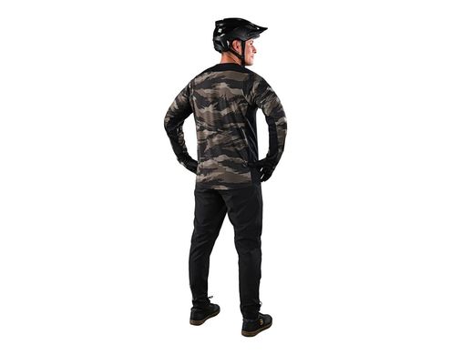 Велоджерсі TLD SKYLINE LS CHILL JERSEY Hide Out Black, L (353466004)