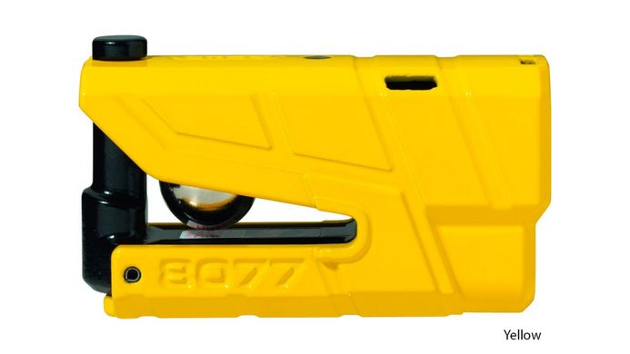 Мотозамок із ланцюгом ABUS 8077/12KS120 Granit Detecto, Yellow (190056)
