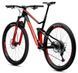 Велосипед двохпідвіс MERIDA ONE-TWENTY 3000, BLACK/GLOSSY RACE RED, L (6110921168)