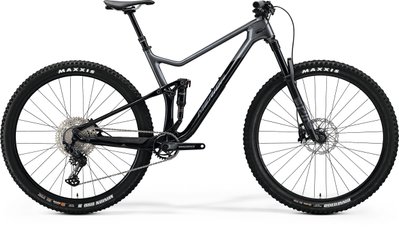 Велосипед двохпідвіс MERIDA ONE-TWENTY 6000, METALLIC BLACK/GREY, L (A62211A 04316)