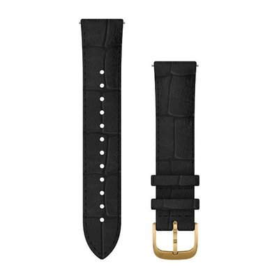 Ремінець Garmin Quick Release Vivomove Luxe Band 20mm, Leather Band, Pure Gold/Black (010-12924-22)