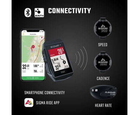 , Black, Беспроводной, GPS, Альтиметр, Скорость, ANT+, Bluetooth