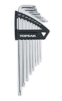 Набір ключів Torx Topeak Torx Set T7/T9/T10/T15/T20/T25/T27/T30 (TPS-SP05)