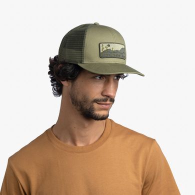 Кепка Buff Explore Trucker Cap, Wate Forest, L/XL (BU 133561.809.30.00)