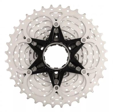 Касета Sun Race MS1 MTB 10-k 11-34T, сталевий павук, Metallic Silver (CAS-87-91)