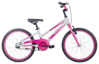 Велосипед дитячий 20" Apollo NEO girls Brushed Alloy / Pink / Dark Pink Fade (SKD-90-87)