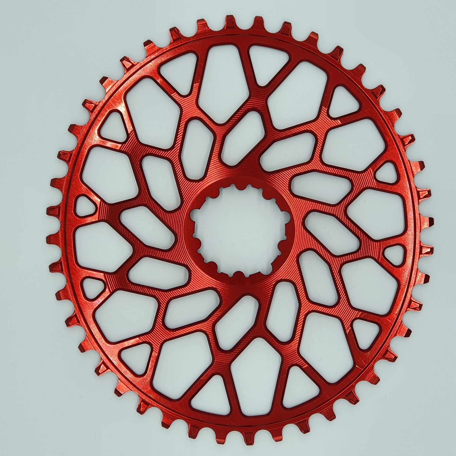 Зірка шатунів absoluteBLACK OVAL Sram CX GXP& BB30 44T червона