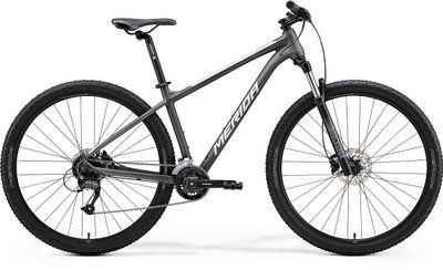 Велосипед гірський MERIDA BIG.NINE 60-2X, MATT ANTHRACITE(SILVER), XL (6110895838) - 2021