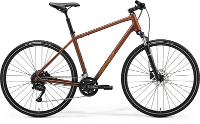 Велосипед міський MERIDA CROSSWAY 100 III2, MATT BRONZE(SILVER-BROWN), M (A62411A 01493)