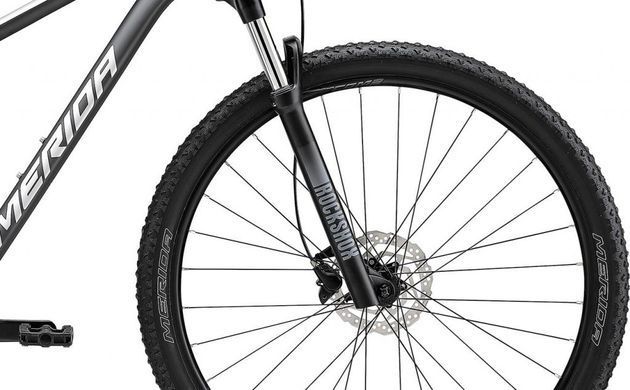 Велосипед гірський MERIDA BIG.NINE 60-2X, MATT ANTHRACITE(SILVER), XL (6110895838) - 2021