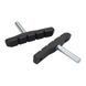 Колодки гальмівні MTB V-Brake Jagwire Mountain Sport (Basics Comp Mountain XC) Canti JS908H, Black (JS908H)