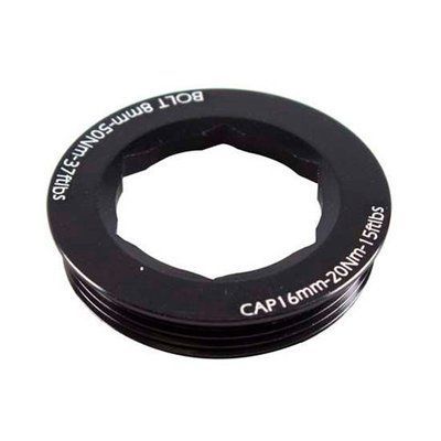 Гайка фіксації шатунів RaceFace Puller Cap M16 Cinch (30мм системи), Black (F30026)