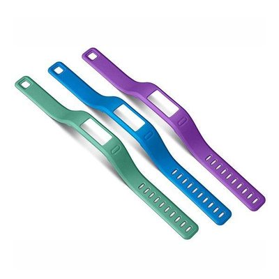 Набір ремінців Garmin Vivofit Small Wrist Bands, Purple/Teal/Blue (753759119683)