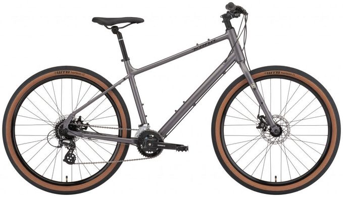 Велосипед дорожній Kona Dew Grey 2022, Satin Asphalt Grey, М, 27,5" (2000999758720)