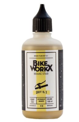 Гальмівна рідина BikeWorkX Brake Star DOT 5.1, 100 мл (BRAKEDOT5/100)