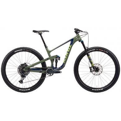 Велосипед гірський Kona Process 134 CR 29 2021 (Gloss Indigo/Concrete Green, M) (KNA B21134C2903)