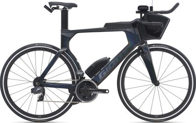 Велосипед шосейний Giant Trinity Advanced Pro 1 чорний Rainbow M, 28" (2100060105)