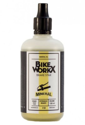 Гальмівна рідина BikeWorkX Brake Star Mineral Oil, 100 мл (BRAKEMINERAL/100)