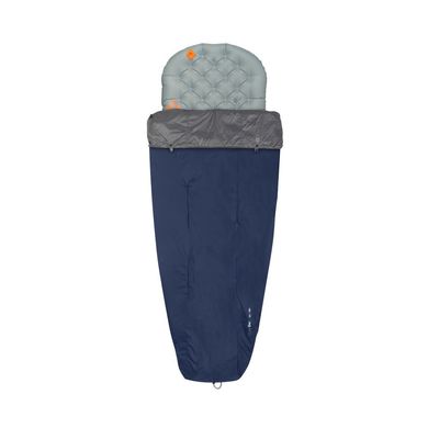 Спальний мішок-квілт Glow Gw1 Quilt, Long (10/4 ° C), 198 см, Dark Sapphire/Grey від Sea to Summit (STS AGW1-L)