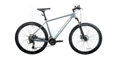Велосипед 27.5" AX 17” серый матовый