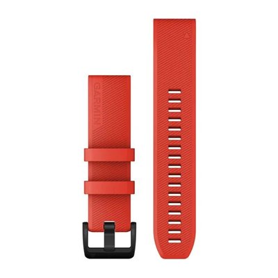 Ремінець Garmin QuickFit 22mm, Silicone Band, Laser Red (010-12901-02)