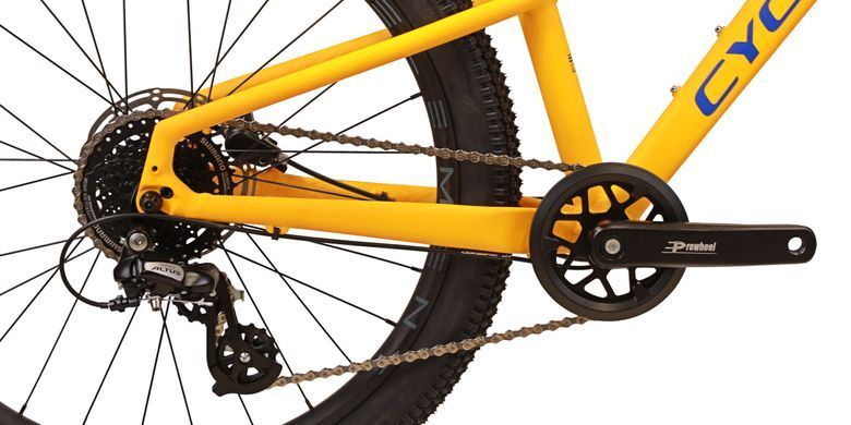Велосипед дитячий Cyclone Dream 24", 2025, Yellow, 12 (CLN 25-115)