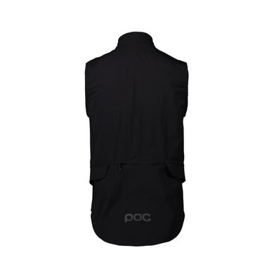 Жилет чоловічий велосипедний POC All-Weather Vest, Uranium Black, M (PC 580901002MED1)