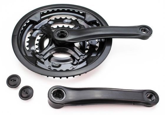 Шатуни Shimano FC-MT101-3 175мм 44X32X22, захист зірок (SHMO EFCMT101E422CLB)