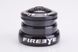 Фото Рульова колонка FireEye IRIS-B15 44/49.6мм, Black, 1 1/2" (FiRE FE_IRIS-B15) № 2 из 5