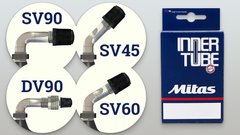 Камера Mitas Classic N07 12" x 1/2х1.50-2.10" 37/54x203 SV90, наклон 90, поворот 45 BSC (MTS TUB-S8-01)