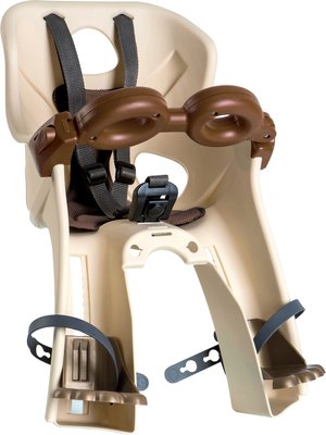 Переднє велокрісло дитяче Bellelli Freccia Standart B-fix до 15кг, Brown (01FRCB00205M)