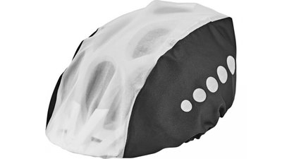 Дощовик на шолом ABUS Toplight, White/Black (398490)