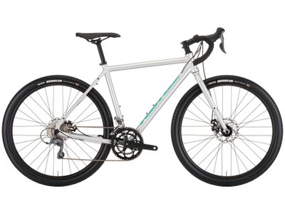 Велосипед гравійний Kona Rove AL 650, 27.5", 2024, Silver, 50 см (KNA B36RV6550)