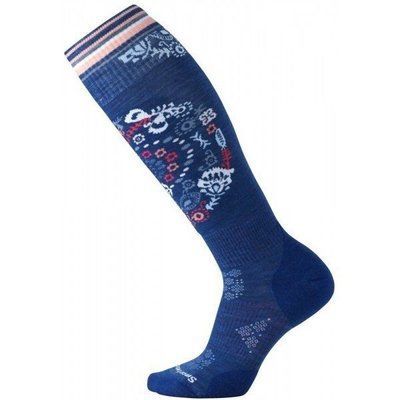 Шкарпетки жіночі Smartwool PhD Ski Light Elite Pattern Dark Blue, р. s (SW 01369.491-S)