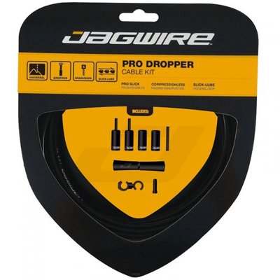 Комплект JAGWIRE Pro Dropper Kit PCK601 для підсідельних штирів з дропером, Black (PCK601)