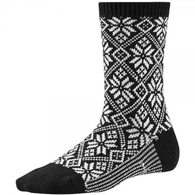 Носки женские Smartwool Traditional Snowflake Black, р.M (SW SW524.001-M)