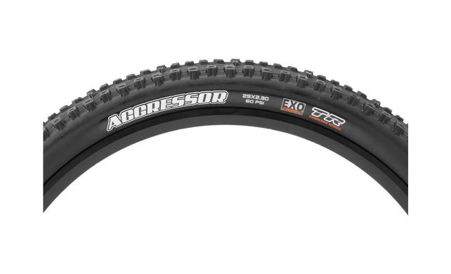 Покришка Maxxis Aggressor 29X2.30, TPI-60, Foldable, EXO/TR (ETB96882000)