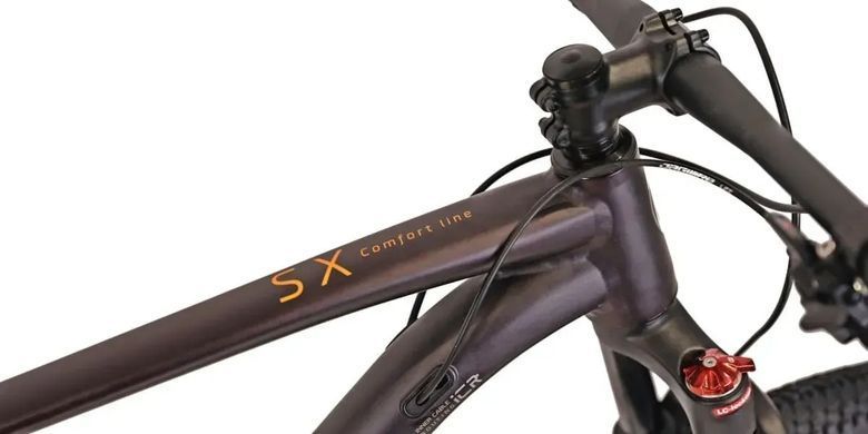 Велосипед гірський Cyclone SX 29", 2024, Dark Purple Matt, XL (CLN 24-114)