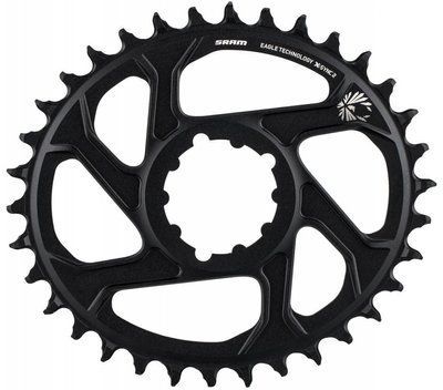Зірка Sram X-SYNC EAGLE OVAL 38T DM 6 OFF BLK (11.6218.038.070)