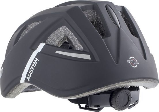 Велошолом дитячий Cairn Kustom Jr, black, 48-52, XS (0300219-01-48-52)
