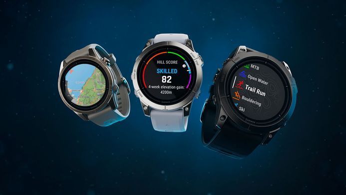 Смарт-годинник Garmin Epix Pro Gen 2, 47 mm, Slate Grey/Black (753759318079)