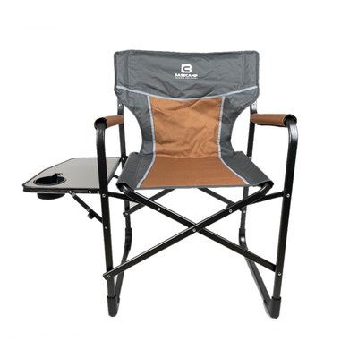 Крісло кемпінгове BaseCamp Rest, 41x61x92 см, Grey/Brown (BCP 10508)